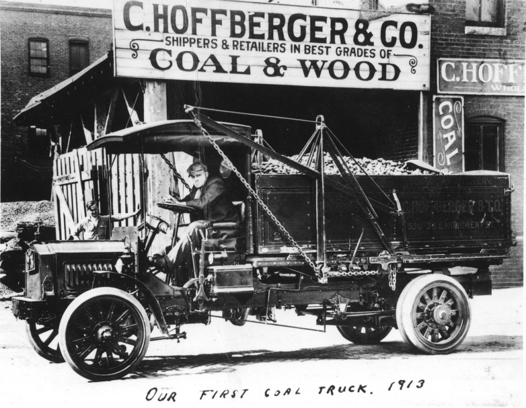 Hoffberger coalwood卡车from 1913